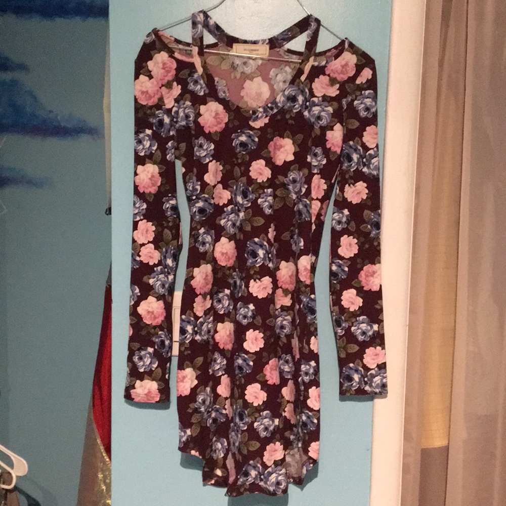 Women’s Purple Floral Dress